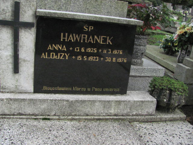 Anna Hawranek 1925 Cieszyn ewangelicki - Grobonet - Wyszukiwarka osób pochowanych