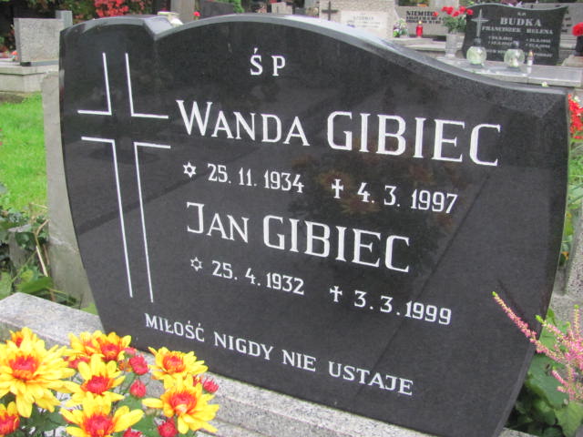 Jan Gibiec 1932 Cieszyn ewangelicki - Grobonet - Wyszukiwarka osób pochowanych
