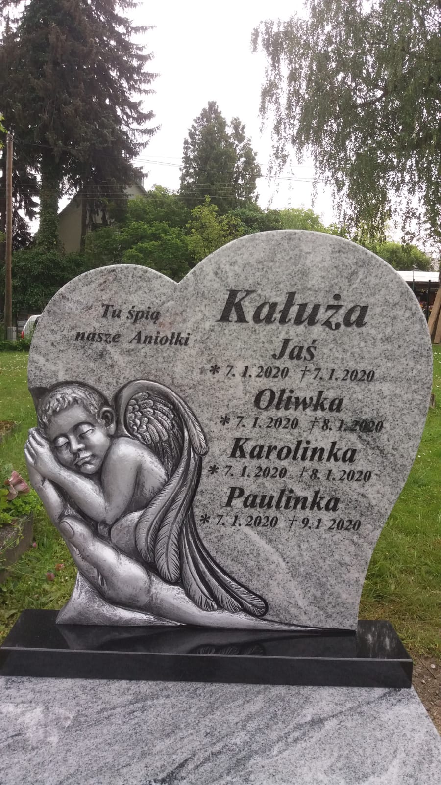 Oliwia Kałuża 2020 Cieszyn ewangelicki - Grobonet - Wyszukiwarka osób pochowanych