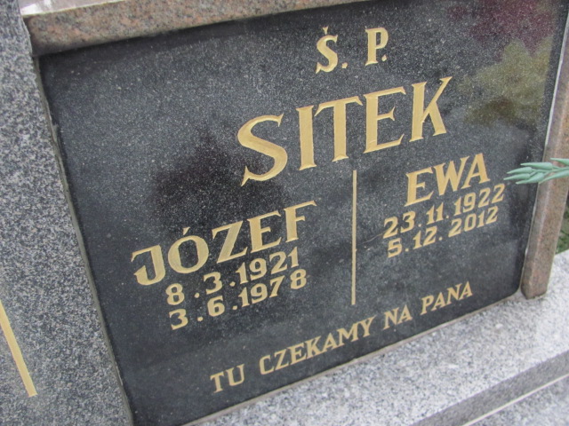 Ewa Sitek Cieszyn ewangelicki - Grobonet - Wyszukiwarka osób pochowanych