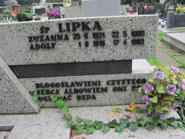 Zuzanna Lipka Cieszyn ewangelicki - Grobonet - Wyszukiwarka osób pochowanych