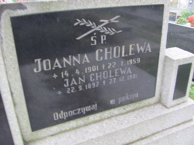 Jan Cholewa Cieszyn ewangelicki - Grobonet - Wyszukiwarka osób pochowanych