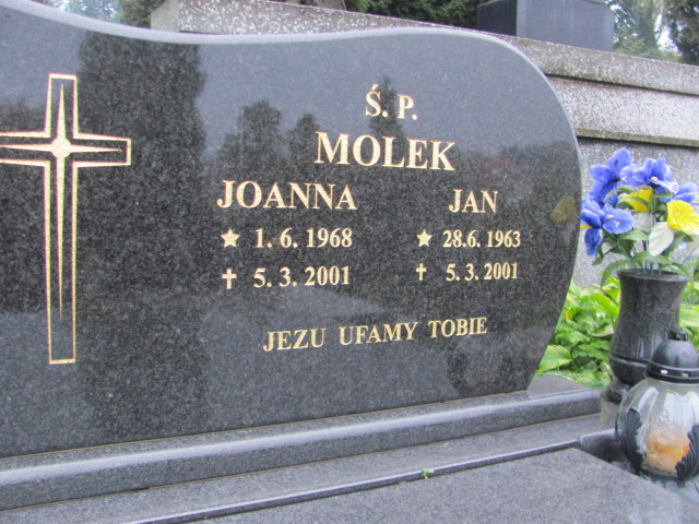 Jan Molek 1963 Cieszyn ewangelicki - Grobonet - Wyszukiwarka osób pochowanych