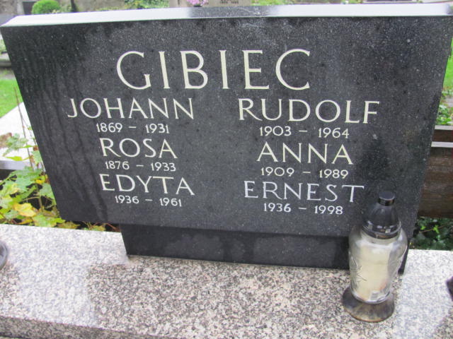 Anna Gibiec Cieszyn ewangelicki - Grobonet - Wyszukiwarka osób pochowanych