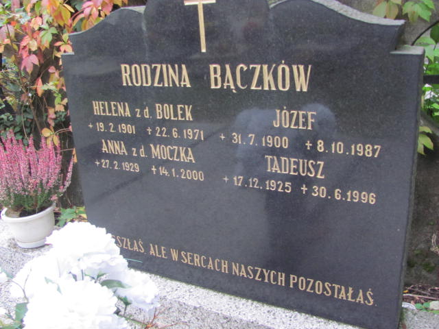 Tadeusz Bączek Cieszyn ewangelicki - Grobonet - Wyszukiwarka osób pochowanych