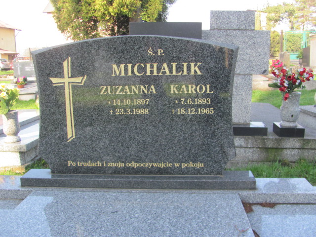 Karol Michalik 1893 Cieszyn ewangelicki - Grobonet - Wyszukiwarka osób pochowanych