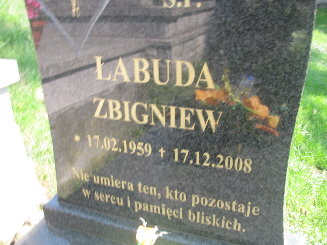 Zbigniew Łabuda  1959 Cieszyn ewangelicki - Grobonet - Wyszukiwarka osób pochowanych