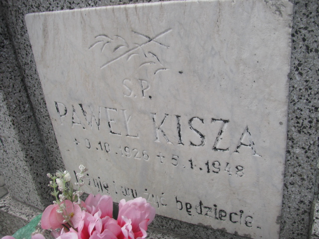 Paweł Kisza 1926 Cieszyn ewangelicki - Grobonet - Wyszukiwarka osób pochowanych