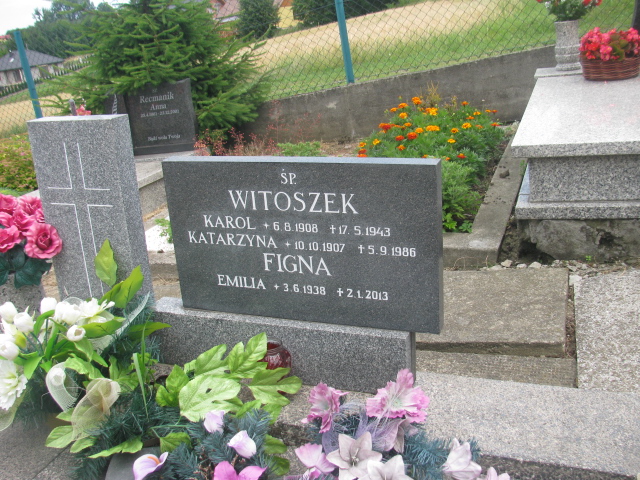 Emilia Figna  1938 Cieszyn ewangelicki - Grobonet - Wyszukiwarka osób pochowanych