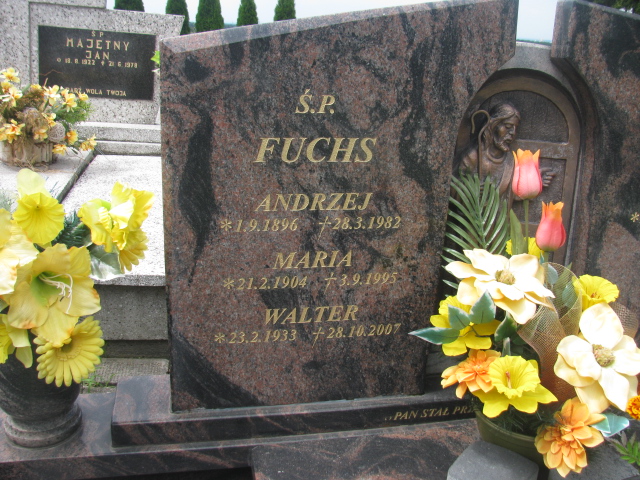 Maria Fuchs 1904 Cieszyn ewangelicki - Grobonet - Wyszukiwarka osób pochowanych