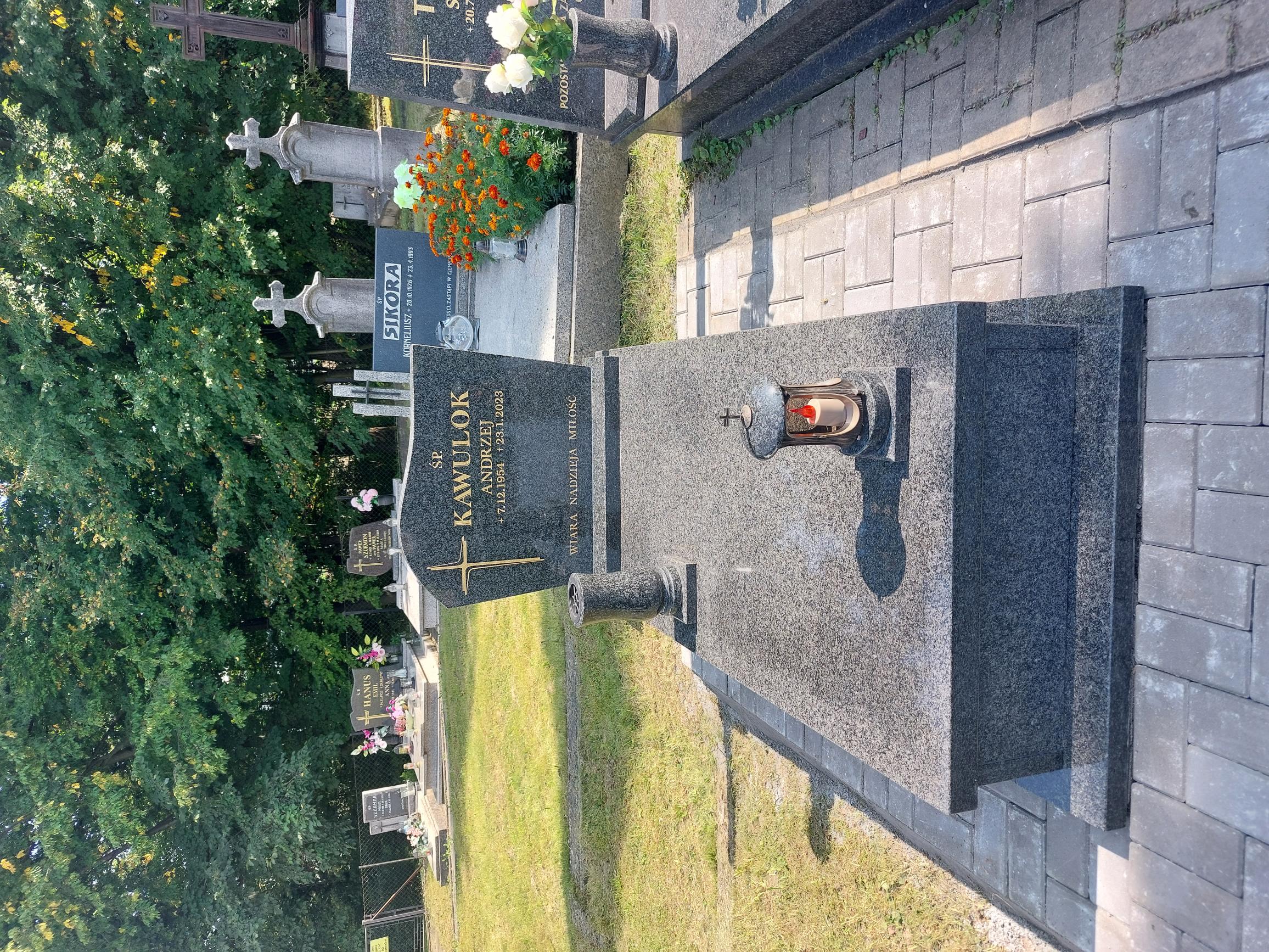 Andrzej Kawulok 1954 Cieszyn ewangelicki - Grobonet - Wyszukiwarka osób pochowanych