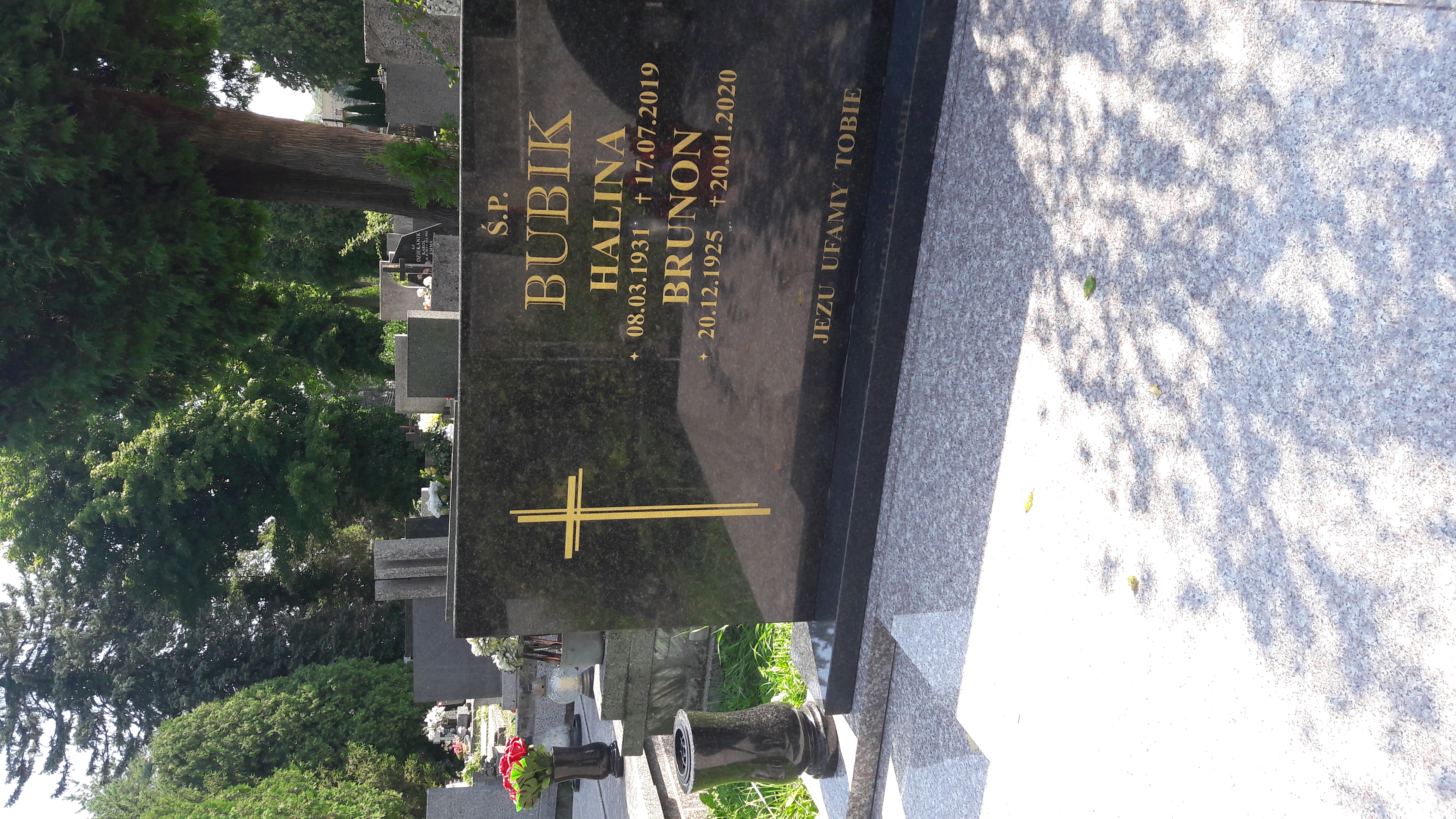 Grób Brunon Bubik