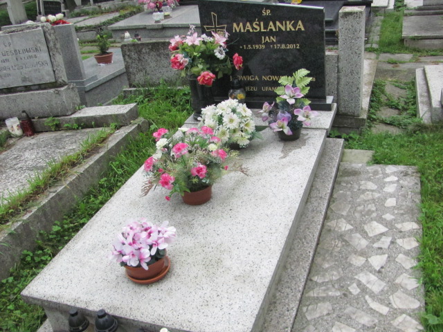 Grób Elżbieta Maślanka