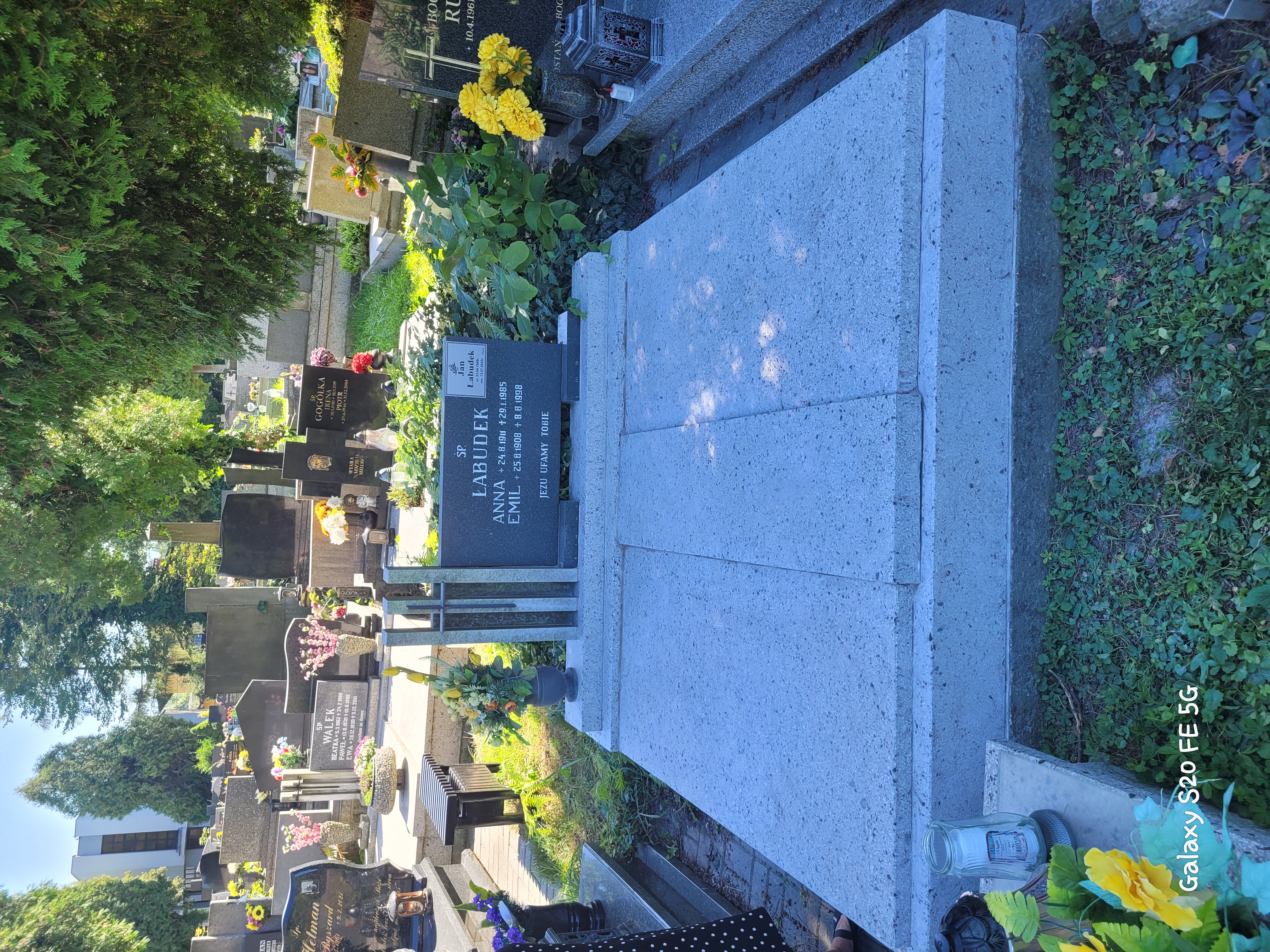 Grób Jan Łabudek