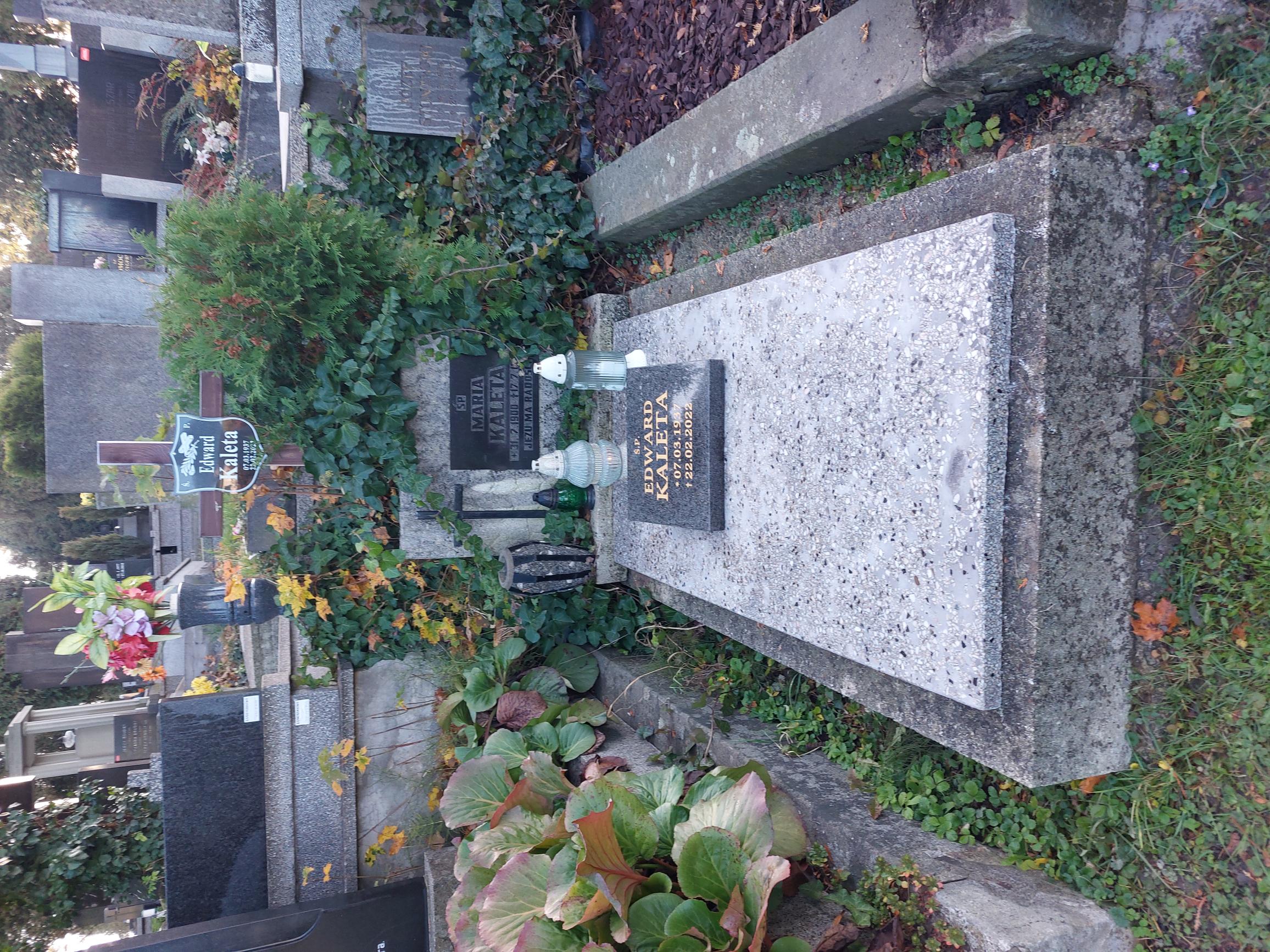 Grób Edward Kaleta